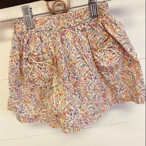BABY GAP FLORAL SKIRT 6-12 M